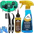 Ultrafashs Bike Cleaner kit to Clean/Protect/Lube Bicycle, Bike Chain Oil Lubricant and Cleaner Set.