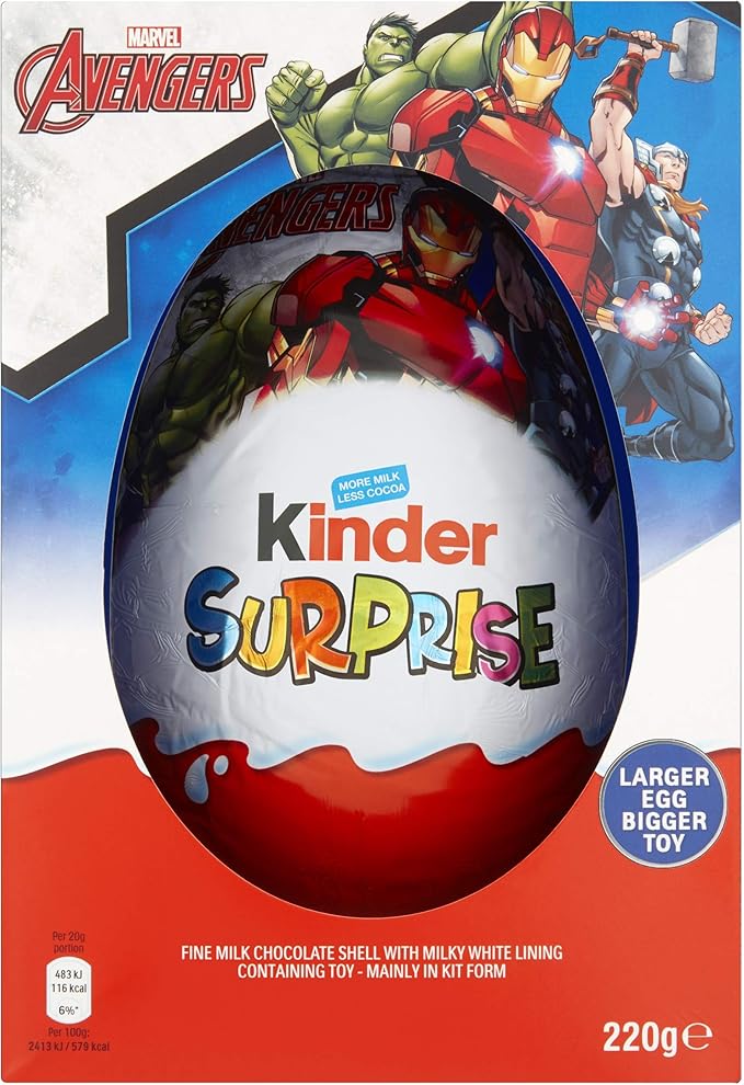 giant kinder egg 220g