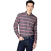 Brooks Brothers Mens Long Sleeve Flannel Sport Shirt
