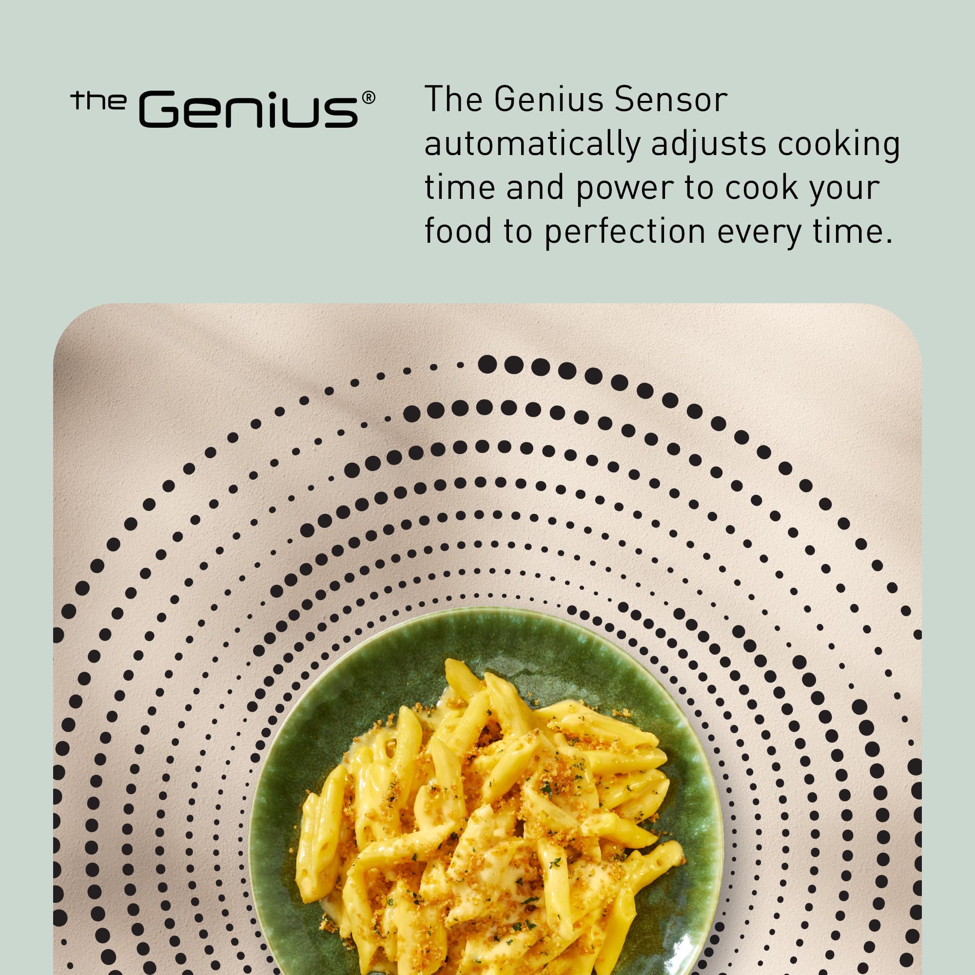 Panasonic Oven with Cyclonic Wave Inverter Technology, 1250W, 2.2 cu.ft. Countertop Microwave with Genius Sensor One-Touch Cooking – NN-SD975S (Stainless Steel/Silver), Stainless