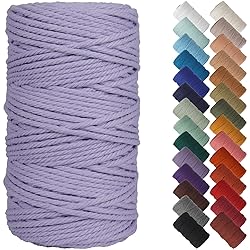 NOANTA Light Purple Macrame Cord 4mm x