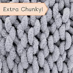 Adyrescia Chunky Knit Blanket Throw | 100% Hand