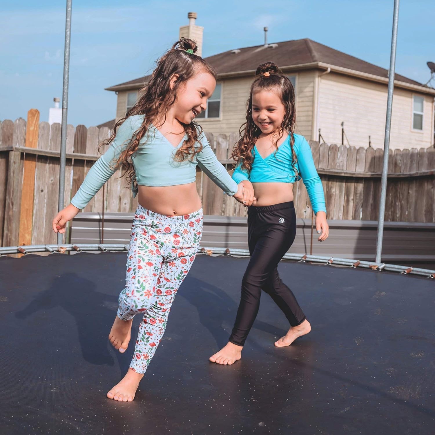 SwimZip Kids Swim Pants - Girls & Boys UPF 50+ Swim Leggings - Multiple Colors: Clothing