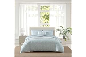 Tommy Bahama - King Comforter Set, Breathable Bedding with Matching Shams, Luxuriously Soft Bedding Set, Oeko-Tex Certified (Art of Palms Blue, King)