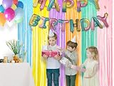 Rainbow Foil Fringe Curtain 2 Pack 3.28x8.2 ft Backdrop view 7