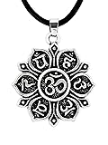 HAQUIL Buddhist Yoga Lotus Flower Pray Mantra Om