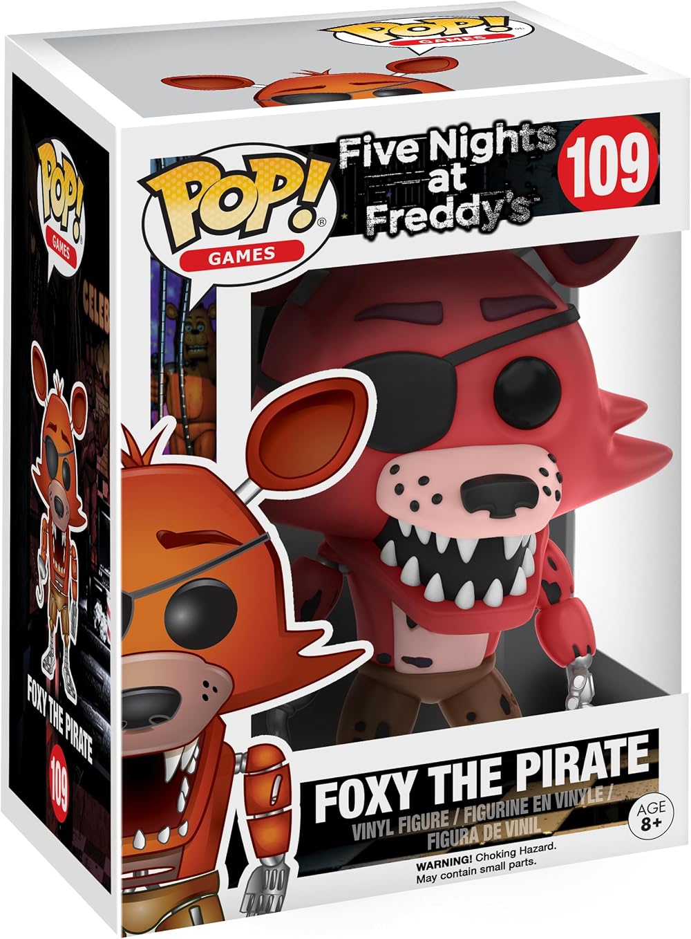 Funko POP! Games Five Nights at Freddy's Foxy the Pirate Vinyl Figure