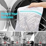 Eono Mesh Laundry Bags 5 Set Delicates Protectors - 1XL+2L+2M view 3