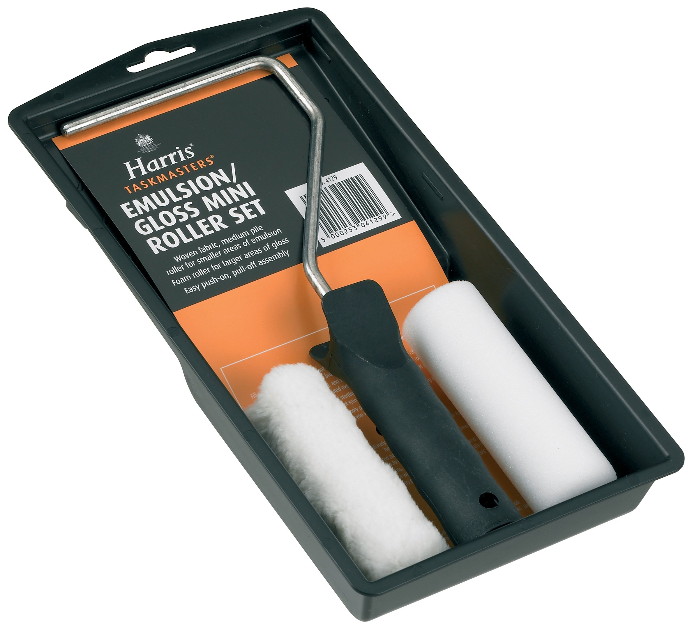 Harris 4129 4" Mini Gloss & Emulsion Roller Set, Multi