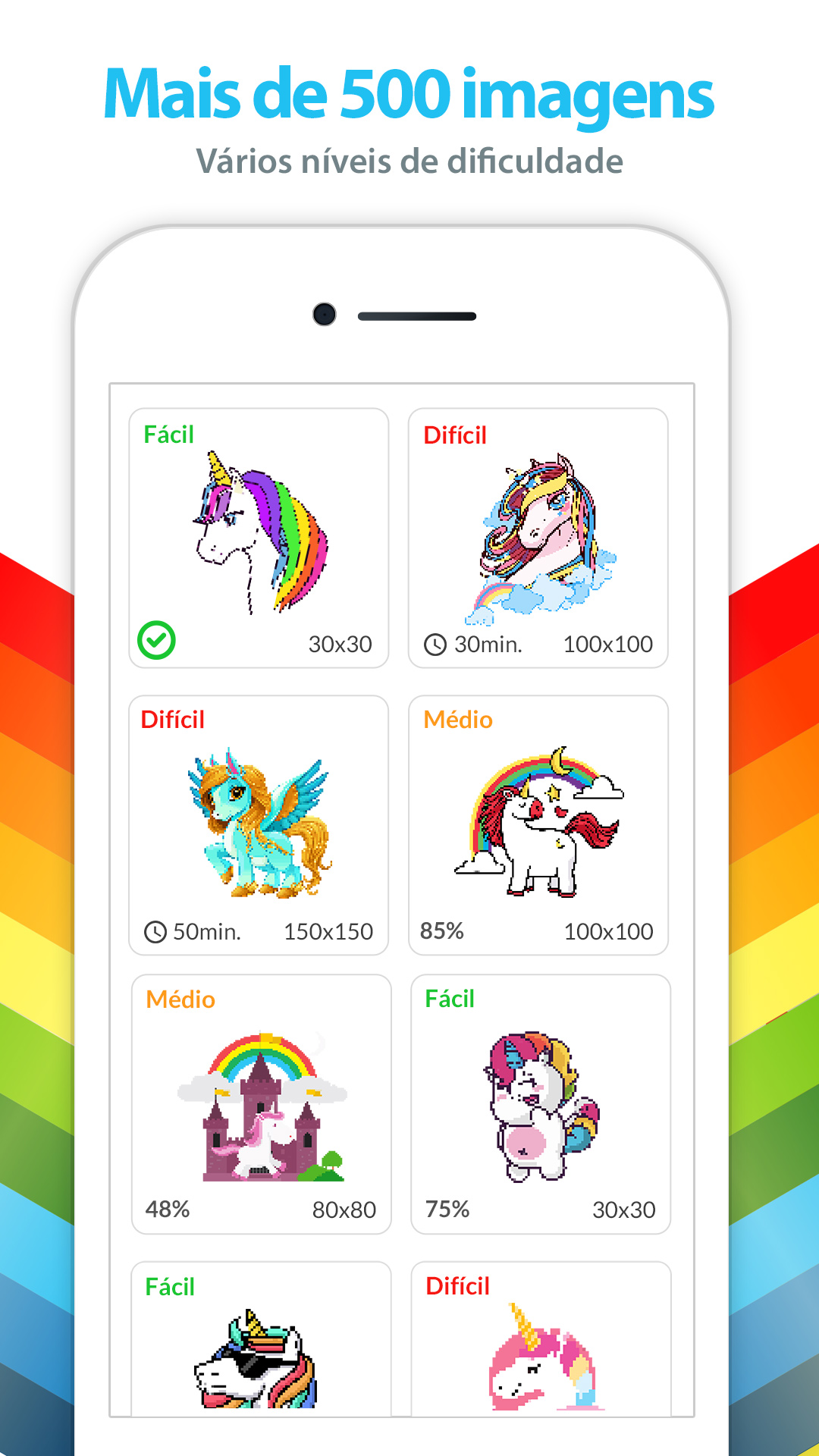 Jogo de Pintar Unicórnio com Números:Amazon.com.br:Appstore for Android