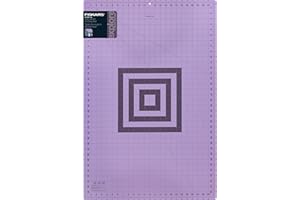 Fiskars Self Healing Cutting Mat with Grid for Sewing, Quilting, and Crafts - 24" x 36” Grid – Lilac/Mountain Haze