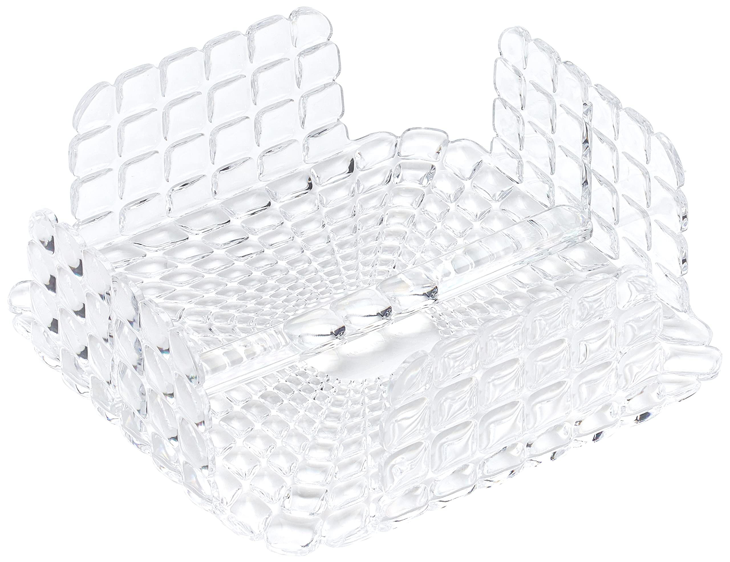 Guzzini - Tiffany, Table Napkin Holder- Transparent, 20 x 20 x h7,3cm - 198700000