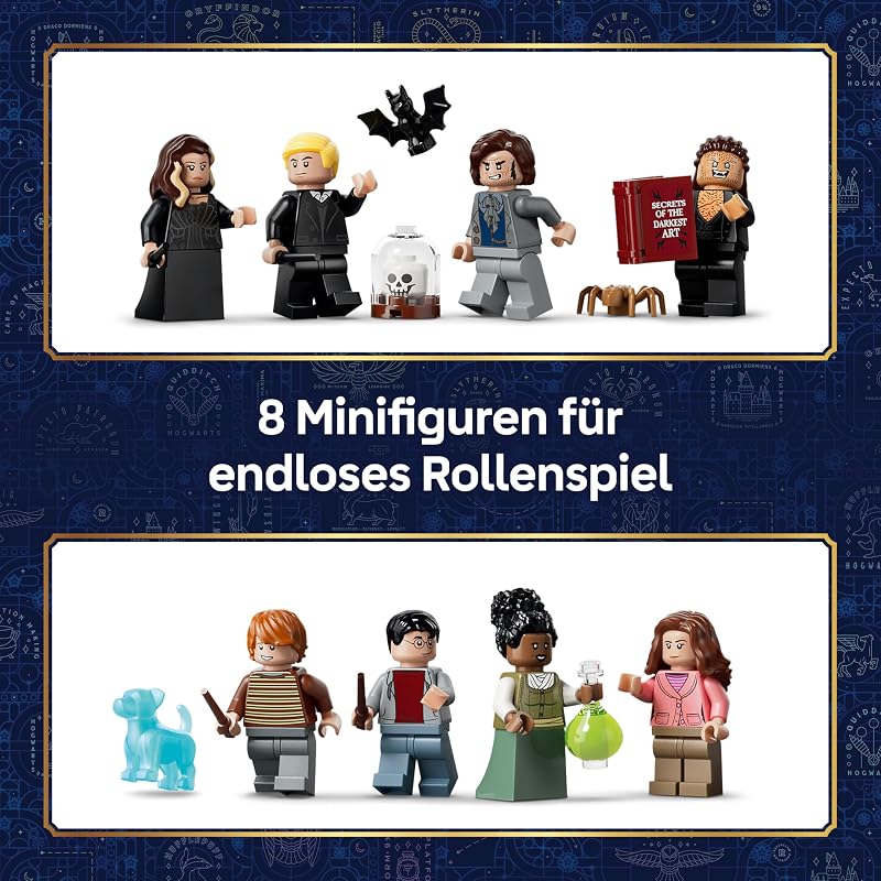Harry Potter Zaubererläden in der Winkelgasse Spielzeug - Miniatur Modellbau mit 8 Minifiguren & sammelbarem Patronus - Kinderzimmer Deko - Geschenk für Mädchen, Jungen & Fans ab 8 Jahren - 76471 — Foto 6 von 8