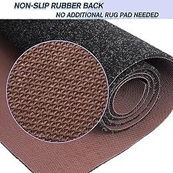 Custom Size Backed Non-Slip Area Rugs Runner, Easy