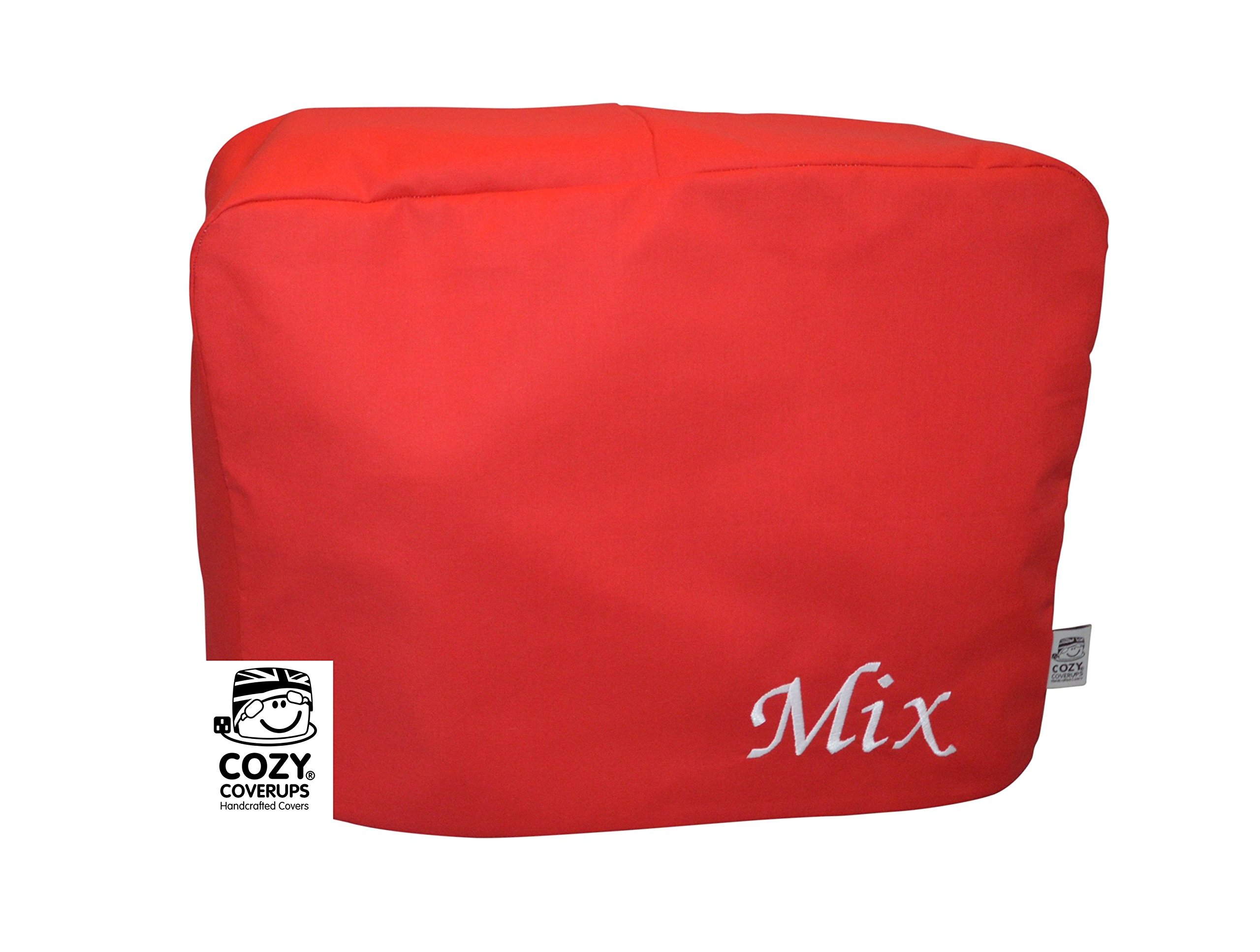 Kmx84 Cozycoverup Dust Cover For Kenwood Food Mixer In Red Mix