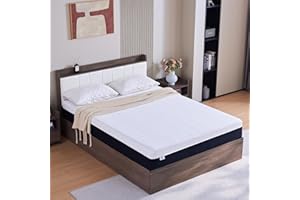 KOPEECHO Full Size Mattress, 8 Inch Gel Memory Foam Mattresses, Medium Firm for Cool Sleeping, Sweet Sleep Pressure Relief, Easily Replaceable,CertiPUR-US Certified Colchón in a Box