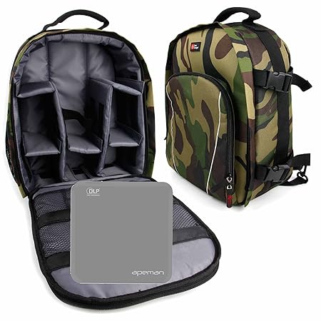 DURAGADGET Mochila Camuflaje con Compartimentos Desmontables para ...