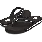 Floopi Flip Flops for Women Casual Thong Womens Sandals Comfort Heel Cushion, Ladies Beach Sandals with Indoor &amp; Outdoor Anti Skid Soles