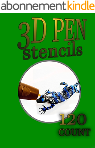 Download 3D Pen Stencil Book: 120 Exercises to Doodle with in 3D! (English Edition) PDF