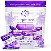 purple tree Post-Celebration Wellness | Liver Support, Hydration & Replenisher | Dihydromyricetin DHM, Milk Thistle, Electrolytes, Vitamins | Bachelorette & Bachelor Party Kits, 10 Packs, 40 Pills