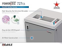Dahle PowerTEC 727 CS Paper & Optical Media
