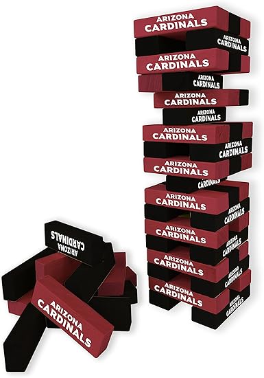 Amazon Com Wild Sports Nfl Arizona Cardinals Table Top Stackers
