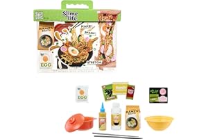 Slime Life Ramen DIY Slime Kit - Unboxing Ingredients to Make, Smash, and Stretch Your Food Slime, Ages 8+