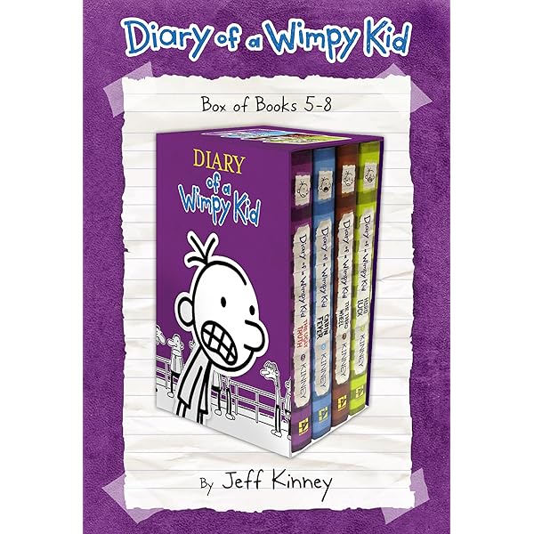 Diary of a Wimpy Kid Box of Books 15-17: Deep End, Big Shot, and