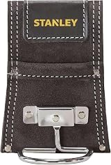 STANLEY STST1-80117 Leather Hammer Holder with Heavy Duty Steel Loop Black view 2