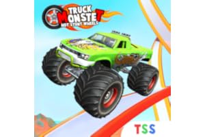 Monster Truck Stunt hot Wheels Car games Free Destruction