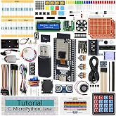Freenove ESP32 Kit ESP32 Camera Board Ultimate Starter Kit | 240 MHz 32-bit Dual-core, Onboard Camera WiFi+BT, Python C Java Code, 795-Page Tutorial, 122 Projects, 240 Items