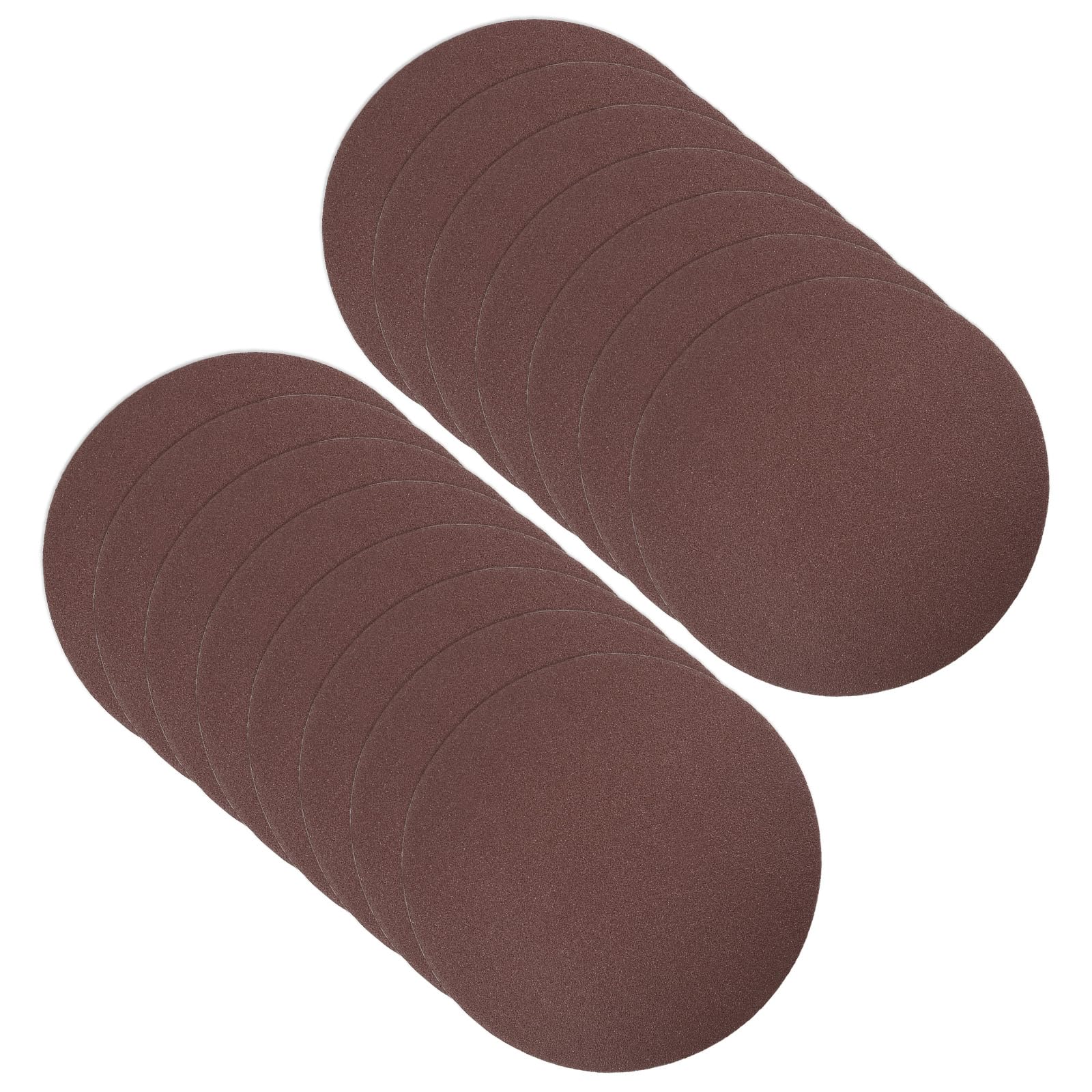 CoCud Hook and Loop Sanding Discs, 8 Inch 200mm Sandpapers 150 Grit Aluminum Oxide Flocking Sandpaper - (Applications: for Wood Metal Drywall), 15 Pieces