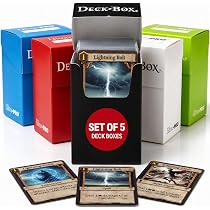 Scimi Premium Trading Card Storage Box - Holds 800+ Sleeved Cards