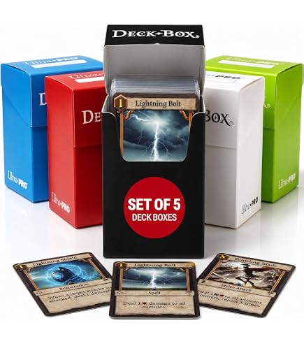 Amazon.com: Ultra Pro Magic The Gathering: Black Lotus Deck Box