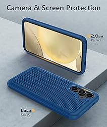 FNTCASE for Samsung Galaxy S24 Case: Dual Layer