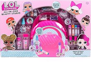 L.O.L. Surprise! All-in-One Beauty Studio by Horizon Group USA, Explore 3 Craft Activities. Create DIY Lip Balms, Nail Art & perfumes. Stickers, Fragrances, Glitter & More Included.