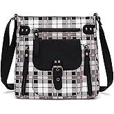 KL928 Crossbody Bags for Women, Multi Pocket Shoulder Bags, Medium PU Leather Cross Body Purses