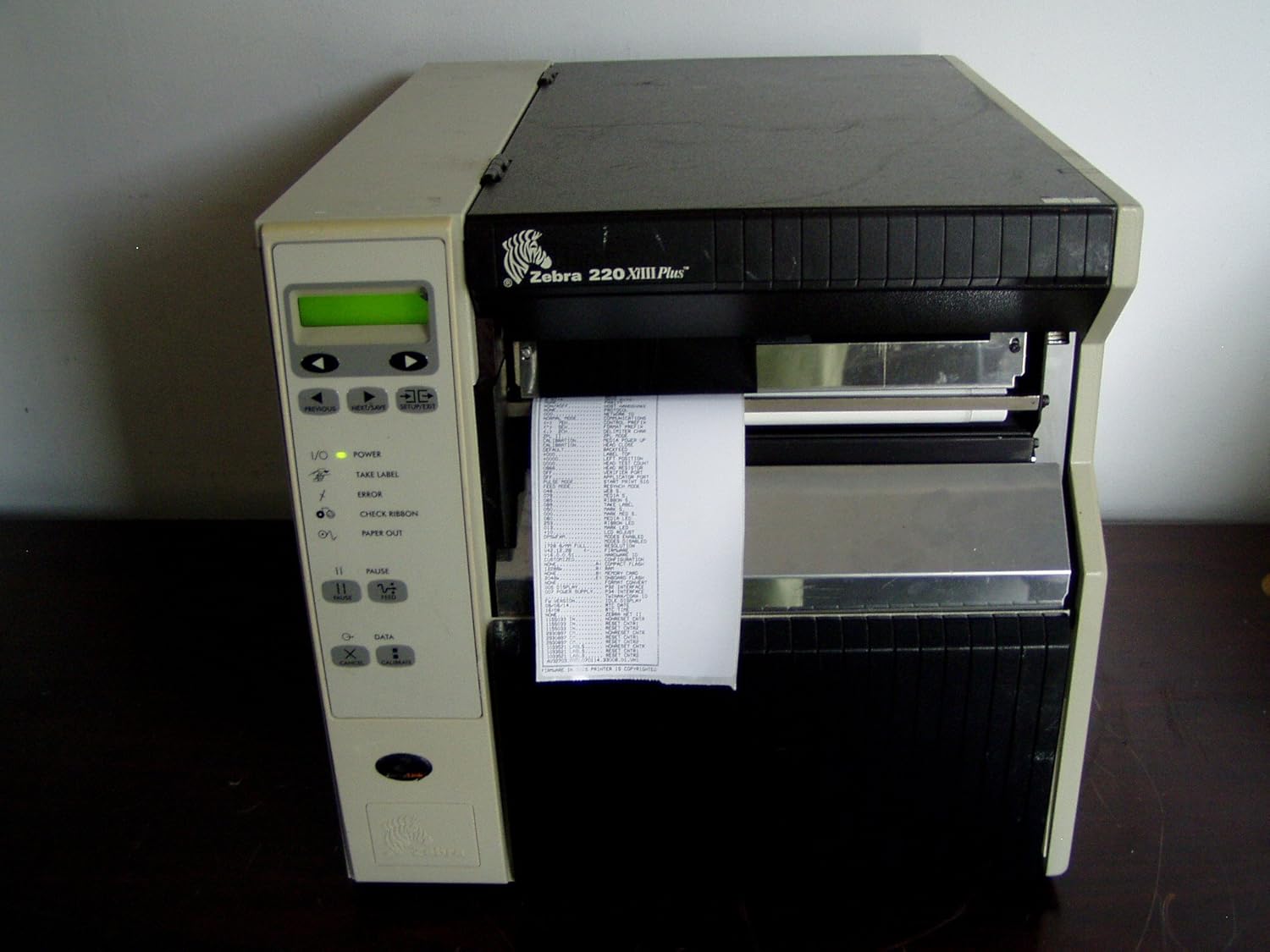 zebra 220 printer