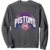 NBA Official Detroit Pistons Hang Time Sweatshirt