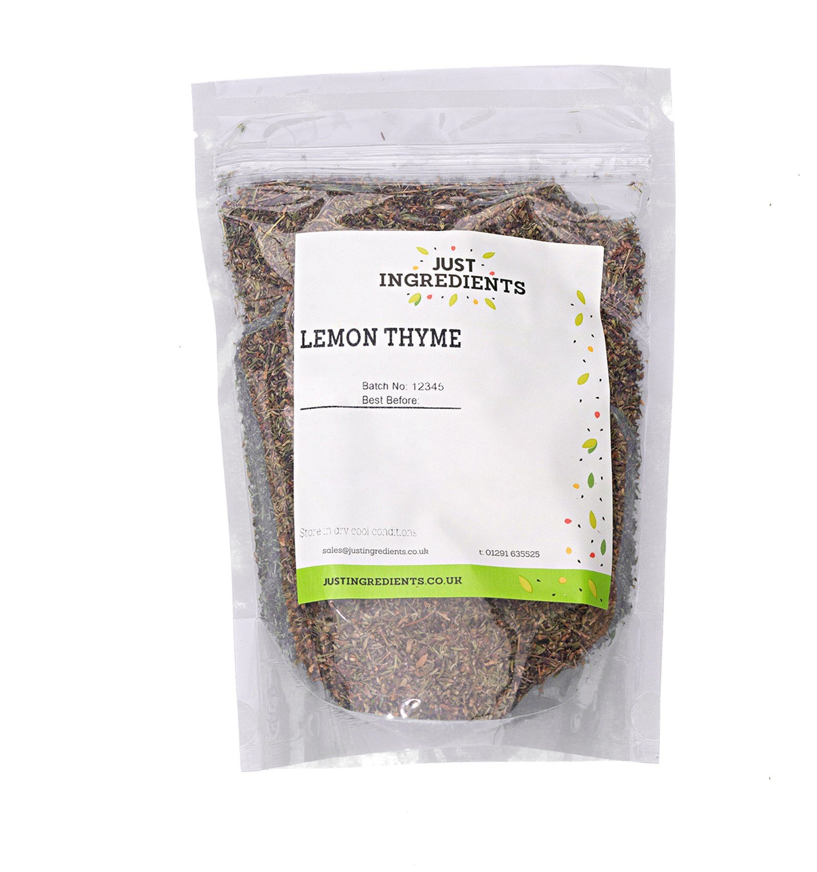 JustIngredients Premier Lemon Thyme 250 g