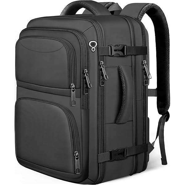 Amazon.com: Vancropak Carry On Backpack, 40L Expandable Extra Large Travel  Backpack, Flight Approved Water Resistant Luggage Suitcase Daypack,  Lightweight College Business Weekender Bag for Men & Women, Black :  Electronics