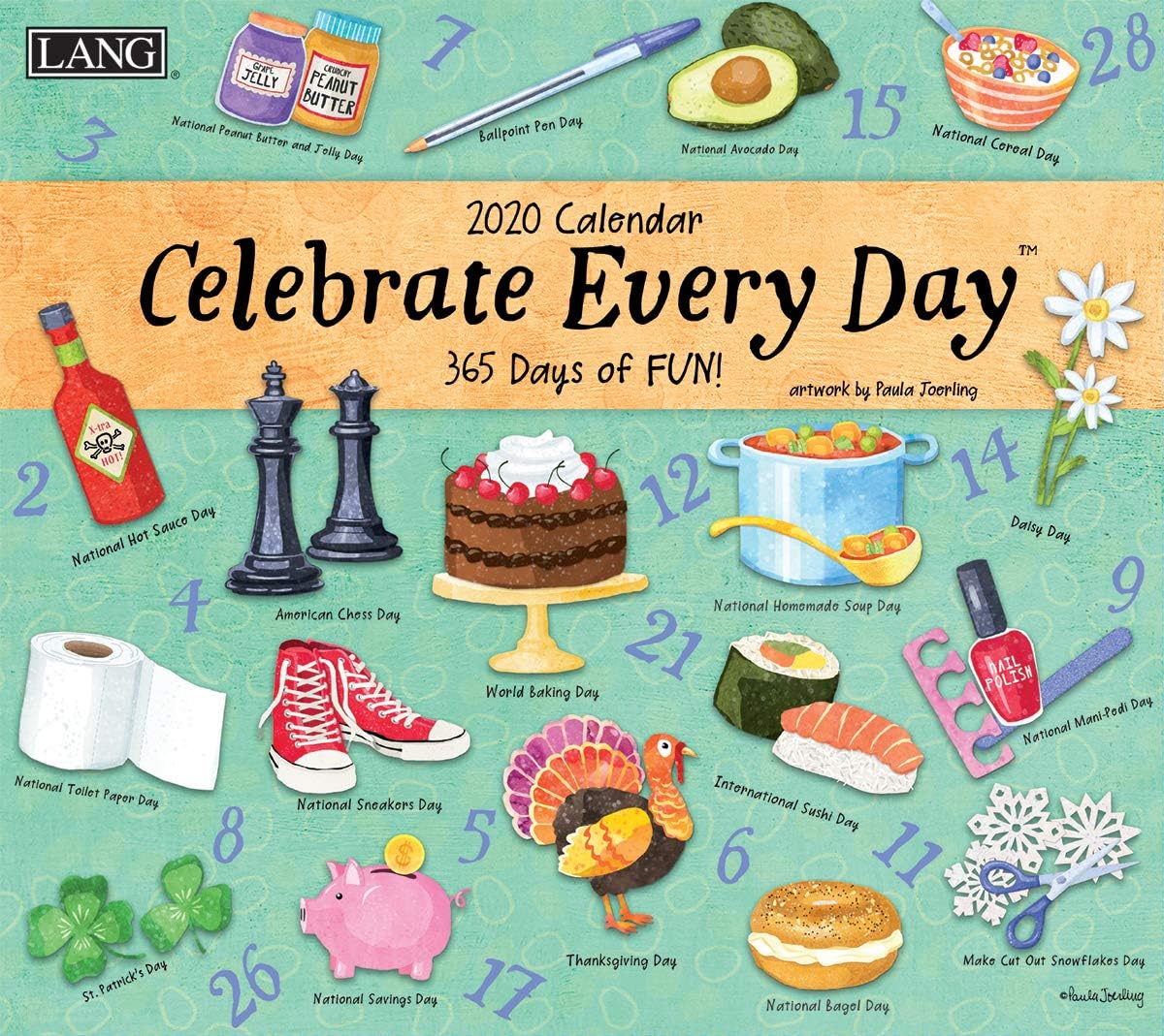 Best lang 2019 desk calendar