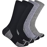 Timberland Men's Comfort Casual Crew-Socks, 4-Pack