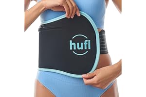 HUFL Castor Oil Pack Wrap Organic Cotton, Castor Oil Packs for Liver Detox, Castor Oil Compress Kit for Comfort Sleep, Washable and Leak-Proof Design | Size: L-XL 1