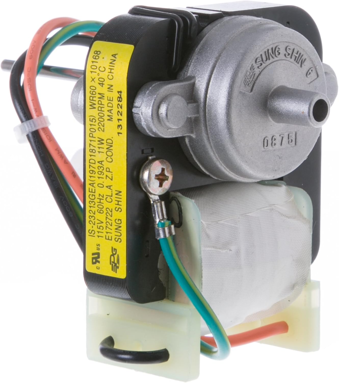 WR60X10168 Condenser Fan Motor compatible replacement in GE General Electric Refrigerator (1)