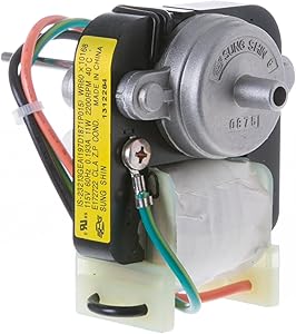 WR60X10168 Condenser Fan Motor compatible replacement in GE General Electric Refrigerator (1)