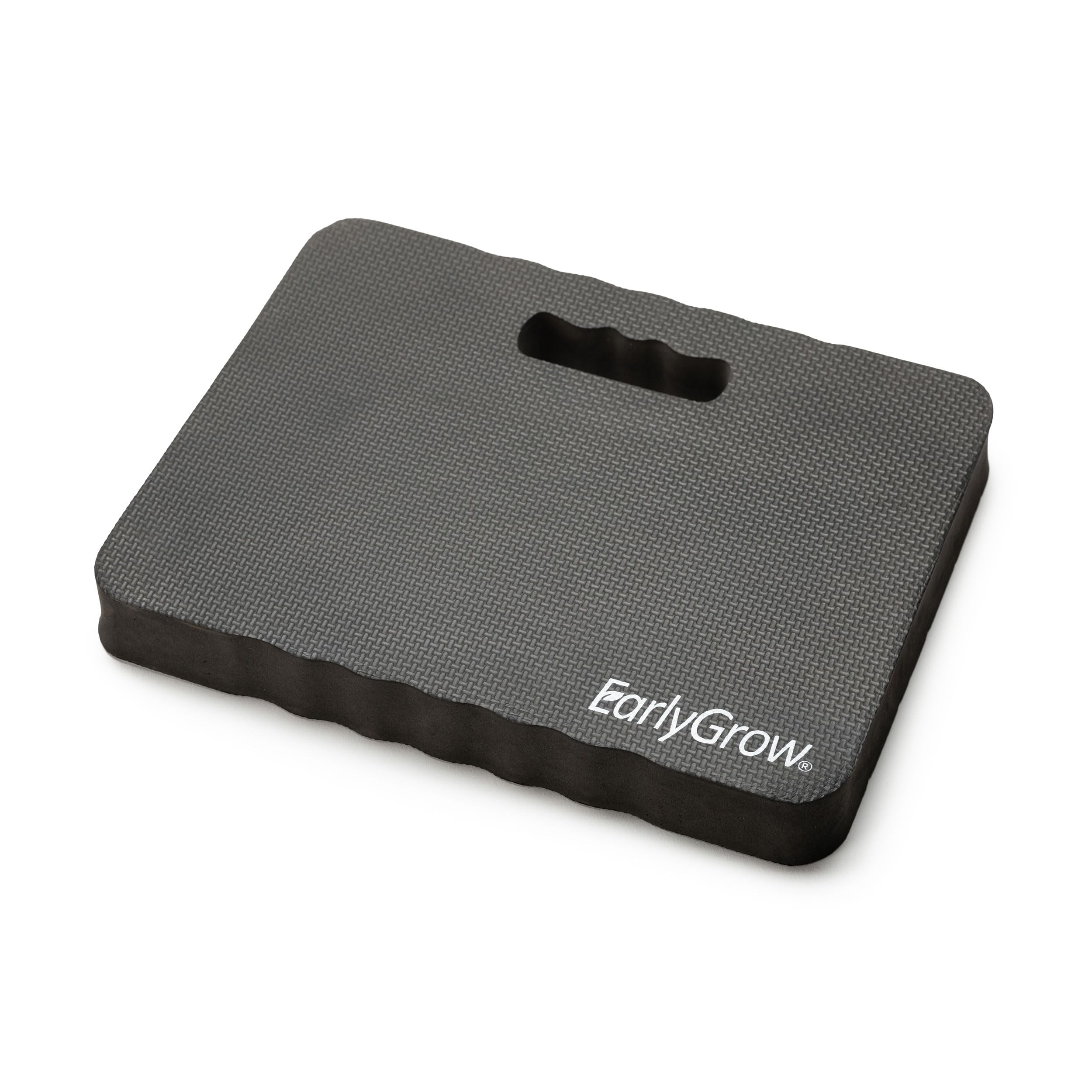 EarlyGrow Garden Kneeling Pad Thick High Density EVA Foam Kneeler Mat Cushion for Gardening and Outdoor Work, Exercise, Yoga, Cleaning and Work Comfortable Knee Protection on Hard Floor (Black) 1-pack