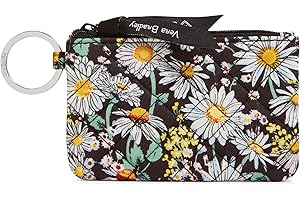 Vera Bradley Women's Cotton Zip ID Case Wallet
