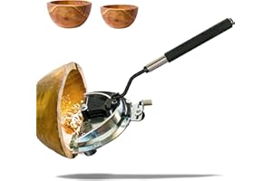 MARKETTY WoodcutxCoring System with Two High-Strength Blades for Coring Bowl Blanks 3"(75mm) to 12"(300mm) on Woodturning Lathe BSVR