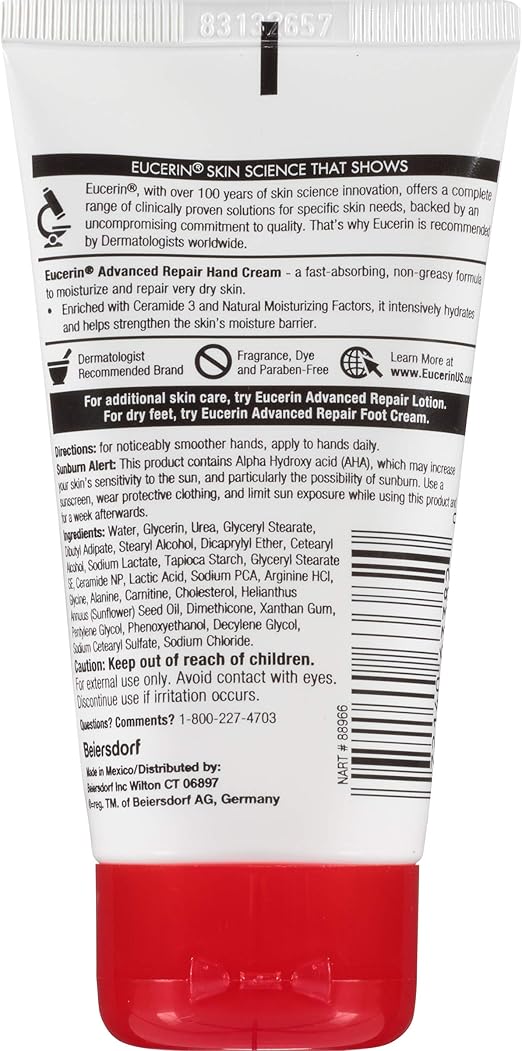 eucerin advanced repair foot cream